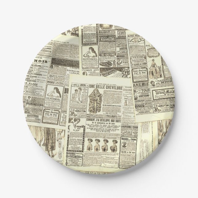 Lace and strawberry composition   beach towel paper plate (Front)