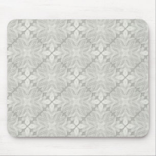 Lace Antique White Mouse Pad
