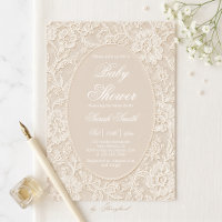 Lace Baby Shower