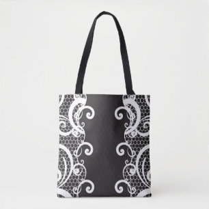 Lace background 1 tote bag