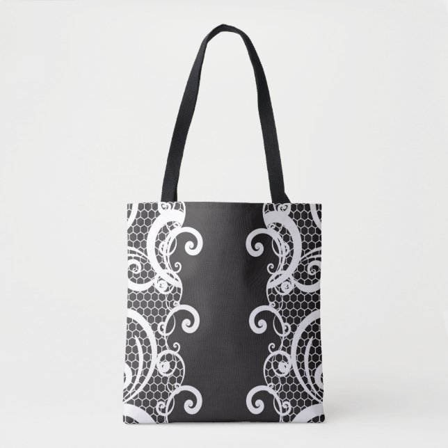 Lace background 1 tote bag (Front)