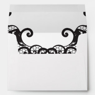 Lace background 2 envelopes