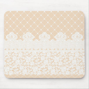 Lace Border Mouse Pad