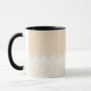 Lace Border Mug