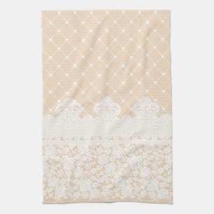 Lace Border Tea Towel