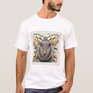 Lace Bug 160924IREF242 - Watercolor T-Shirt