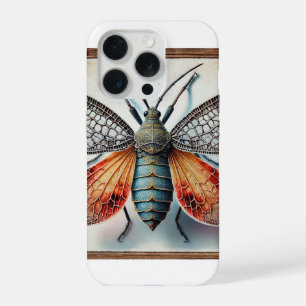 Lace Bug from Above 010924IREF222 - Watercolor iPhone 15 Pro Case