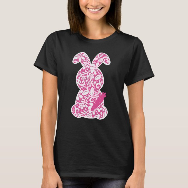 Lace bunny T-Shirt (Front)