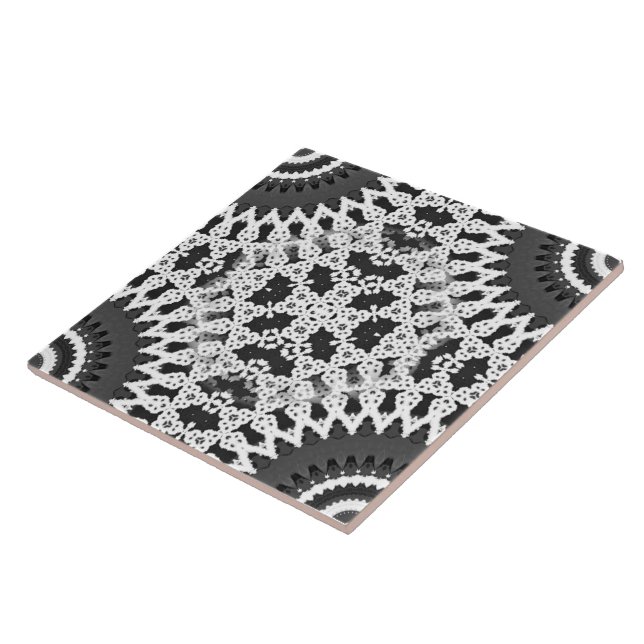 Lace Ceramic Tile (Side)