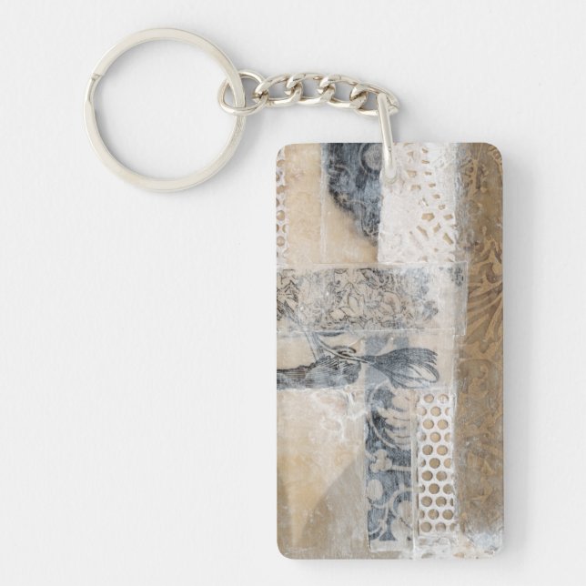 Lace Collage I Key Ring (Front)