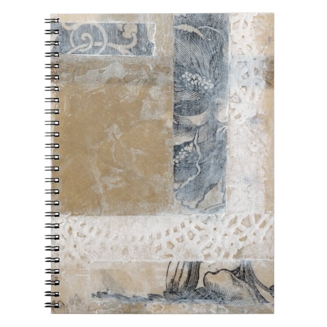 Lace Collage II Notebook (Front)