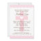 Lace Cross Baby Girl Baptism Inviation