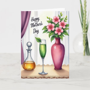 Lace Edge Mothers Day Card