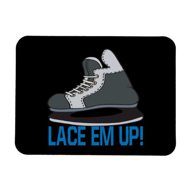 Lace Em Up Magnet (Horizontal)
