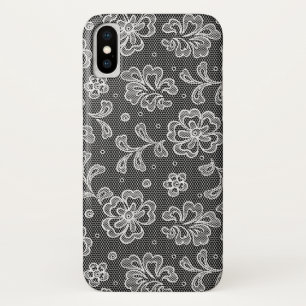 Lace fabric pattern 1 iPhone x case