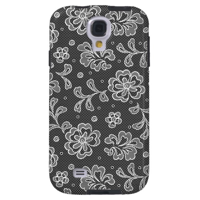 Lace fabric pattern 1 Case-Mate samsung galaxy case (Back)