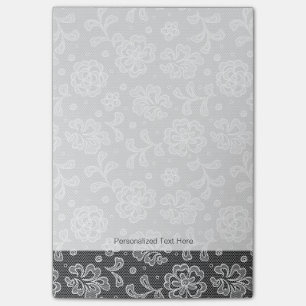 Lace fabric pattern 1 post-it notes