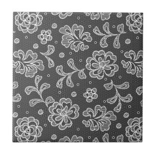 Lace fabric pattern 1 tile