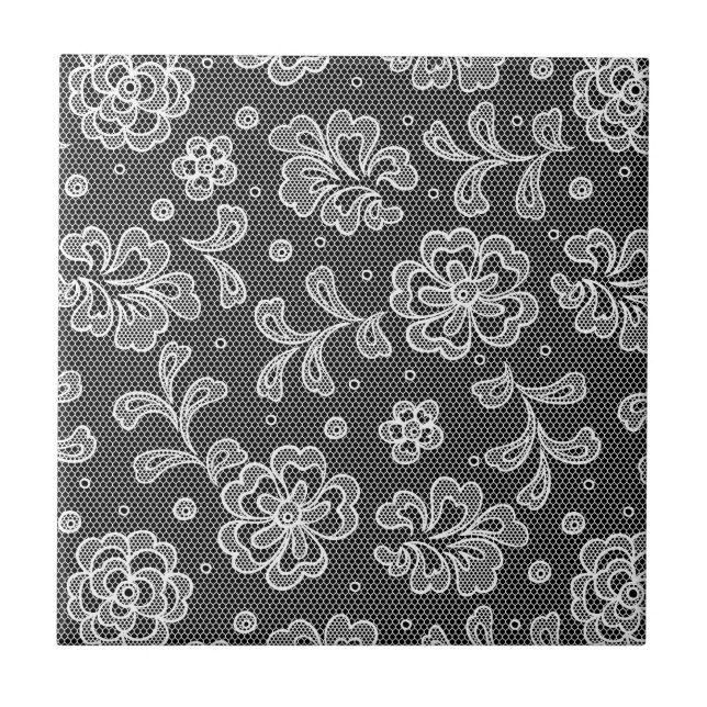 Lace fabric pattern 1 tile (Front)