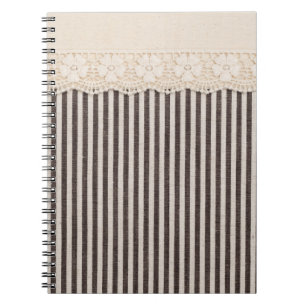 Lace fabric textile texture, background pattern. notebook