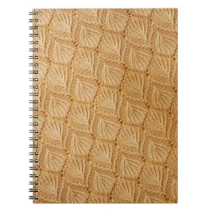 lace fabric textures notebook