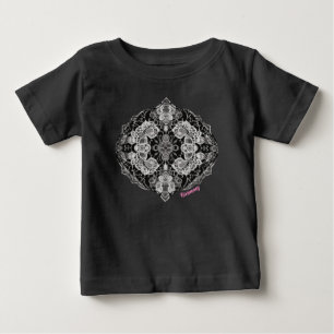 Lace Floral Harmony Baby T-Shirt