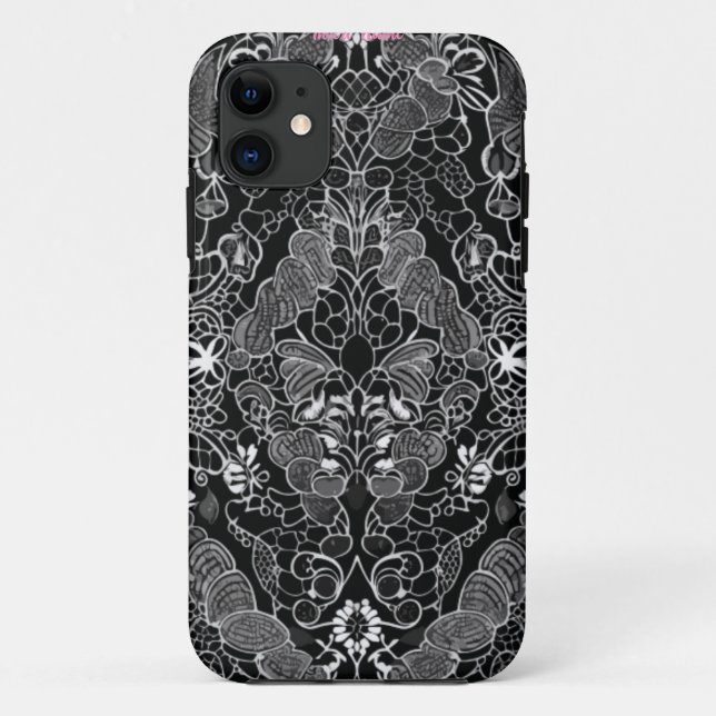 Lace Floral Harmony Case-Mate iPhone Case (Back)