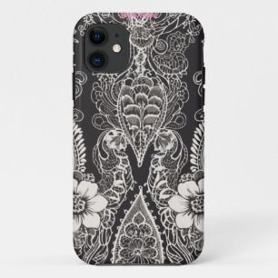 Lace Floral Harmony Mug iPhone 11 Case