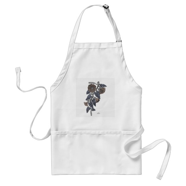 Lace Flowers Standard Apron (Front)