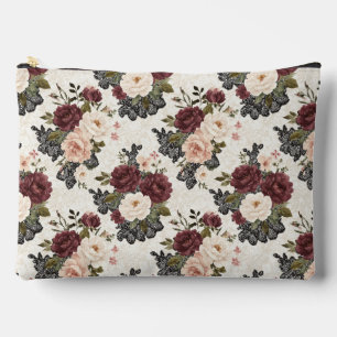 Lace Garden Cosmetic Accessory Pouch