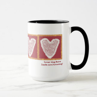 Lace Heart Mug