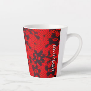 Lace Latte Mug