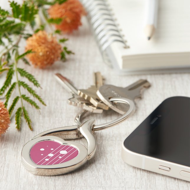 Lace of Love Key Ring (Side)