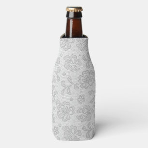 Lace pattern, flower vintage 1 bottle cooler