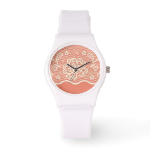 Lace pattern, flower vintage 4 watch
