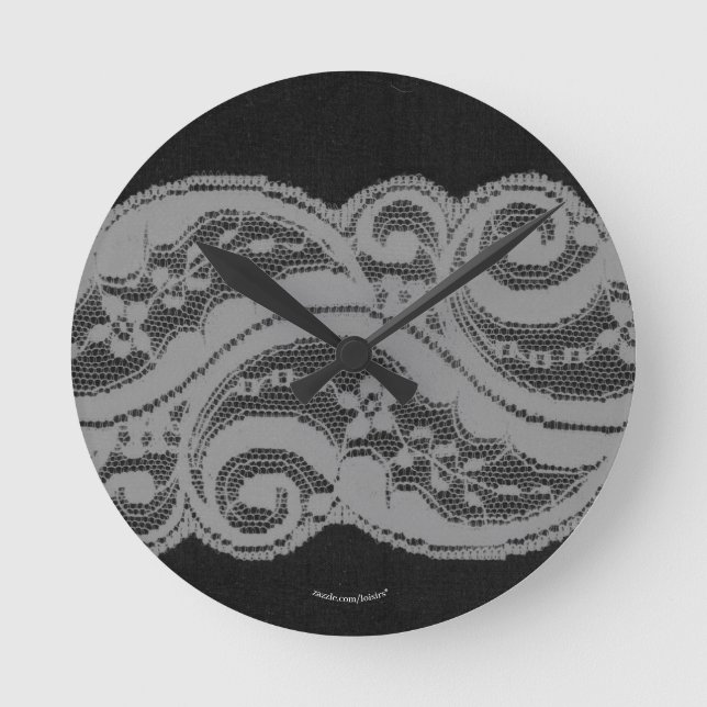 Lace Round Clock (Front)