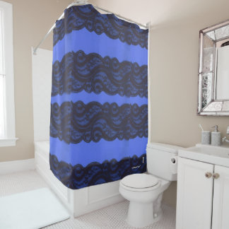 Lace Shower Curtain