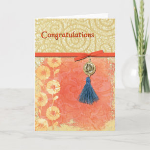 Lace Swirl Congratulations Card