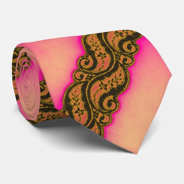 Lace Tie (Rolled)