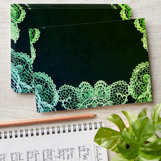 Lace Wedding Envelope (Stacked)