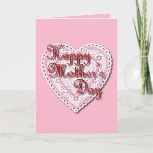 Laced Heart for Mother's Day (Today is for You) Card