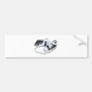 LacedTennisShoes032112.png Bumper Sticker