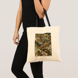 Lacertilia by Ernst Haeckel Vintage Lizard Animals Tote Bag