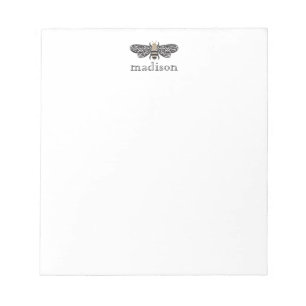 Lacewing Bee Personalised Notepad