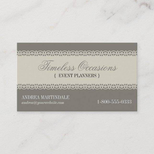 Lacework Band Business Card (Front)