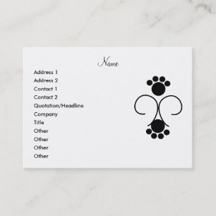 Lacey Fancy Pants Business Card