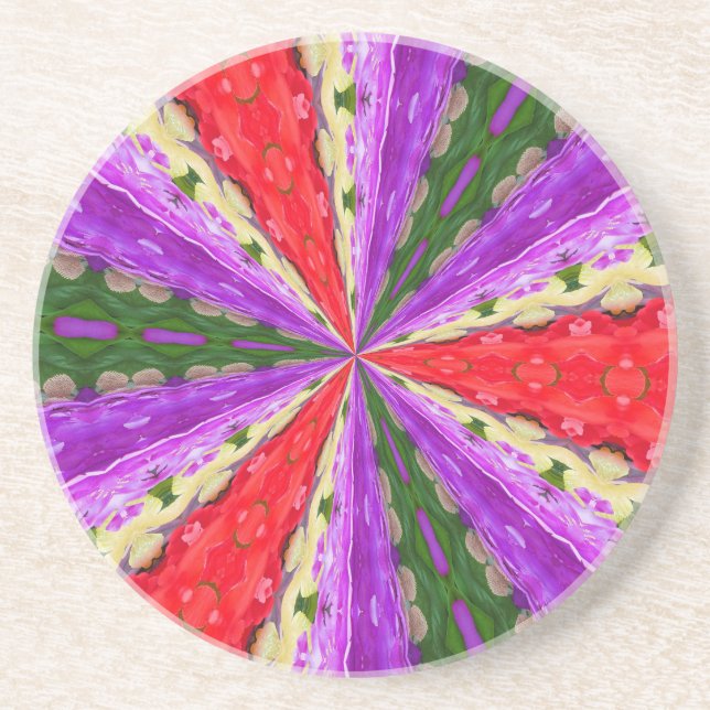 Lacey Kaleidoscope Coaster (Front)
