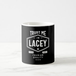 Lacey Personalised Name Birthday Coffee Mug