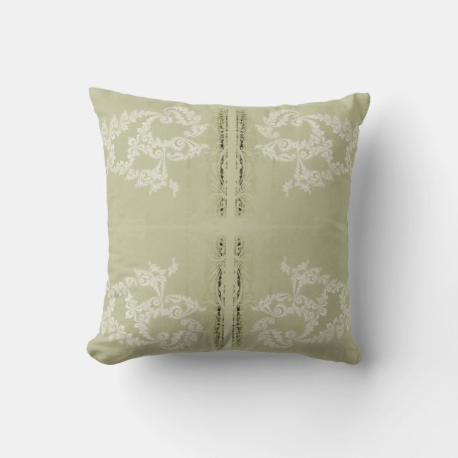 Lacey Swimmer - Army Cushion (Front)