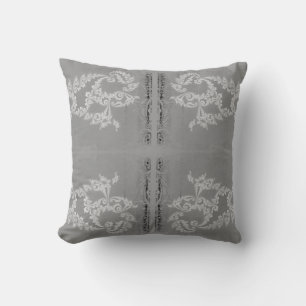 Lacey Swimmer - Grey Grey Cushion